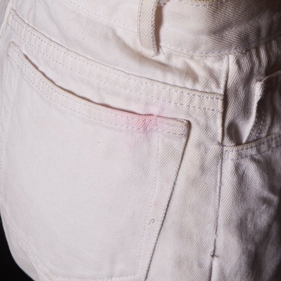 1990s Tight White Jordache Zipper Ankle Pants